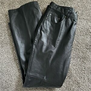 ❌SOLD❌Ralph Lauren Leather Jeans